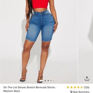 Fashion Nova shorts size 3 NWT